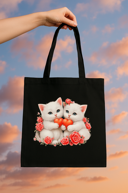 Double the Cuteness Tote Bag 🐾💕