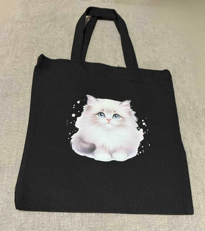 Adorable Cat Lover Tote Bag